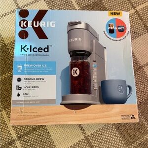 Keurig K-Iced Single Serve Coffee Maker - Gray